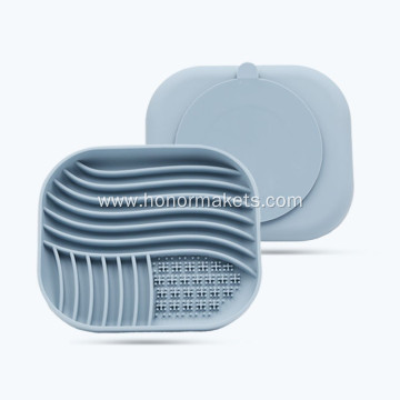 Silicone suction pet feeding bowl
